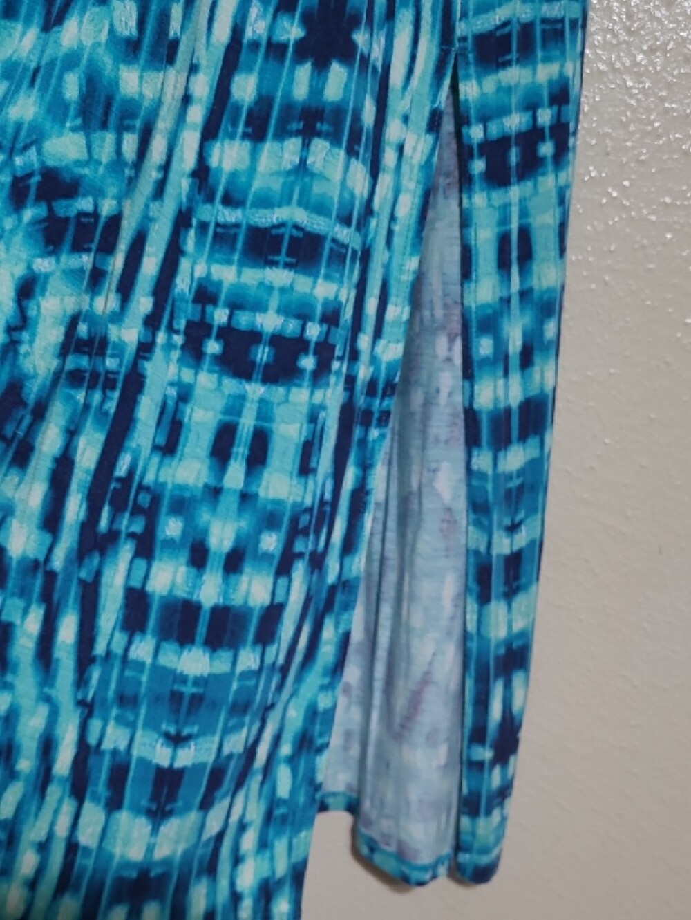 a.n.a Blue Tie-Dye Skirt - Picture 4 of 6